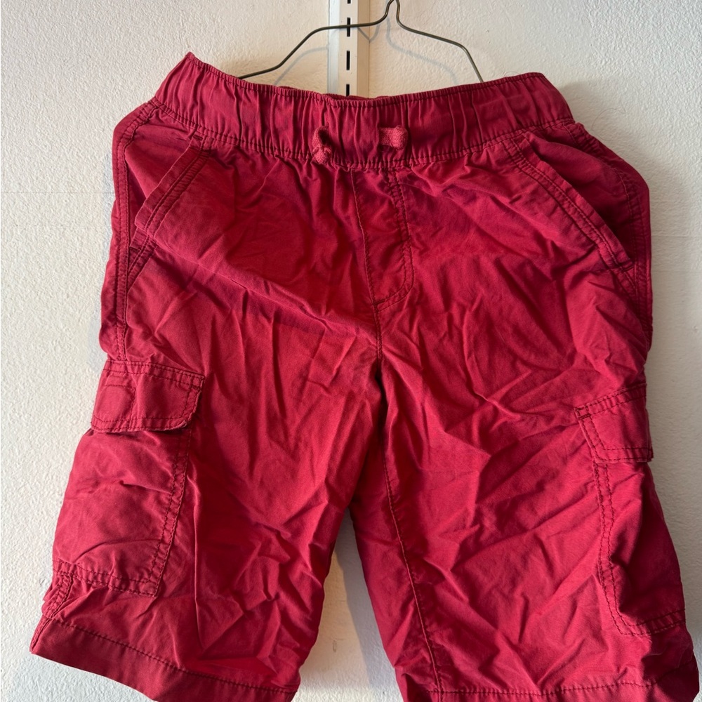 Urban Pipeline Kids Red Cargo Shorts